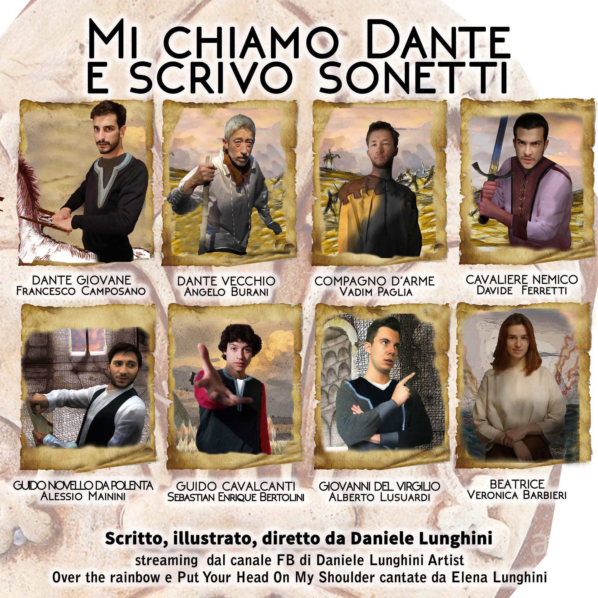 Dante2021 - Daniele Lunghini - Mi chiamo Dante e scrivo sonetti